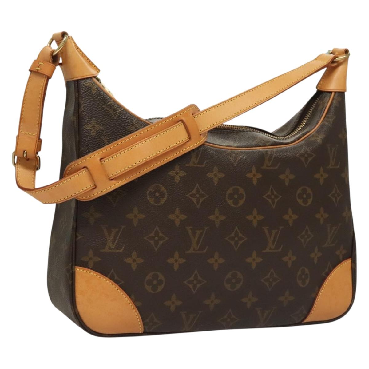 LOUIS VUITTON Monogram Boulogne 30 Shoulder Bag M51265 LV Auth 131255