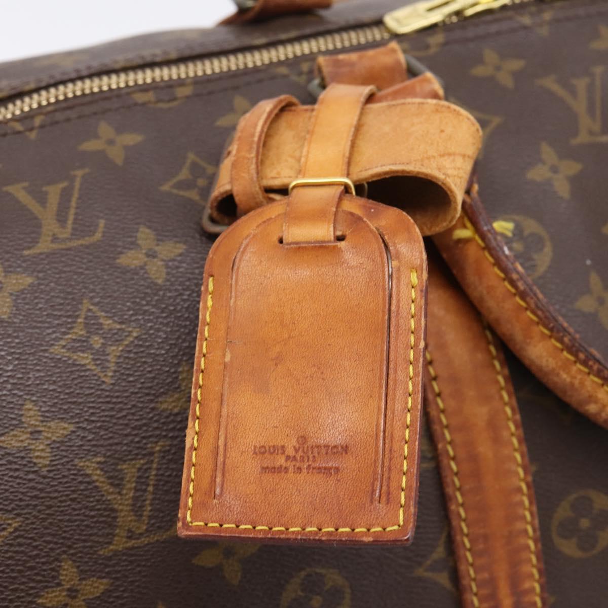 LOUIS VUITTON Monogram Keepall 50 Boston Bag M41426 LV Auth 131264