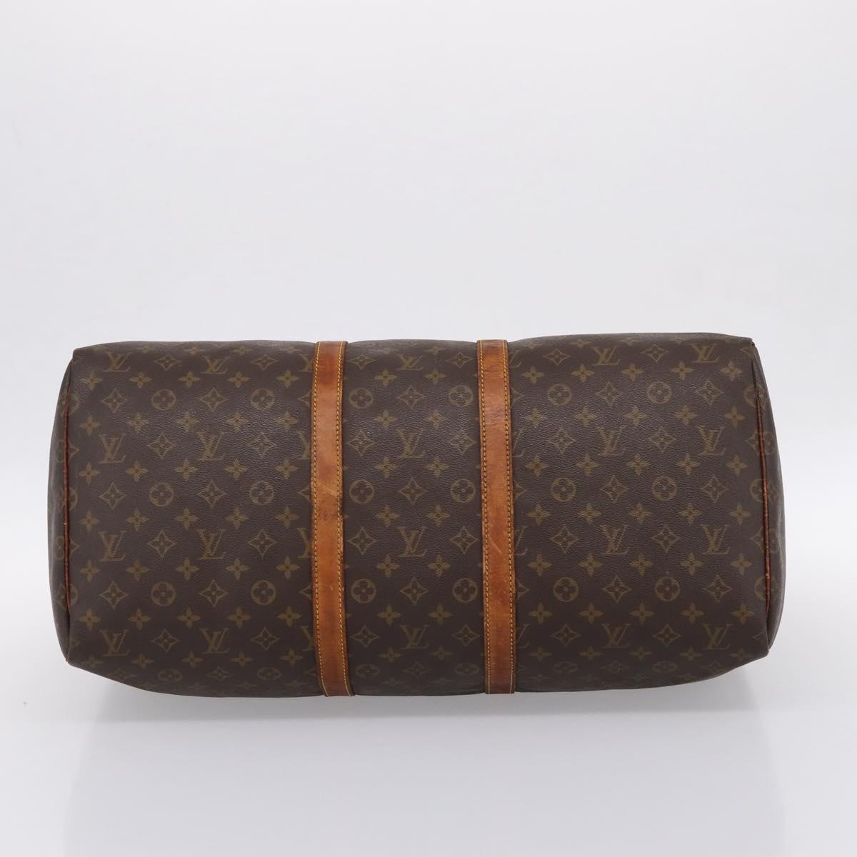 LOUIS VUITTON Monogram Keepall 50 Boston Bag M41426 LV Auth 131264