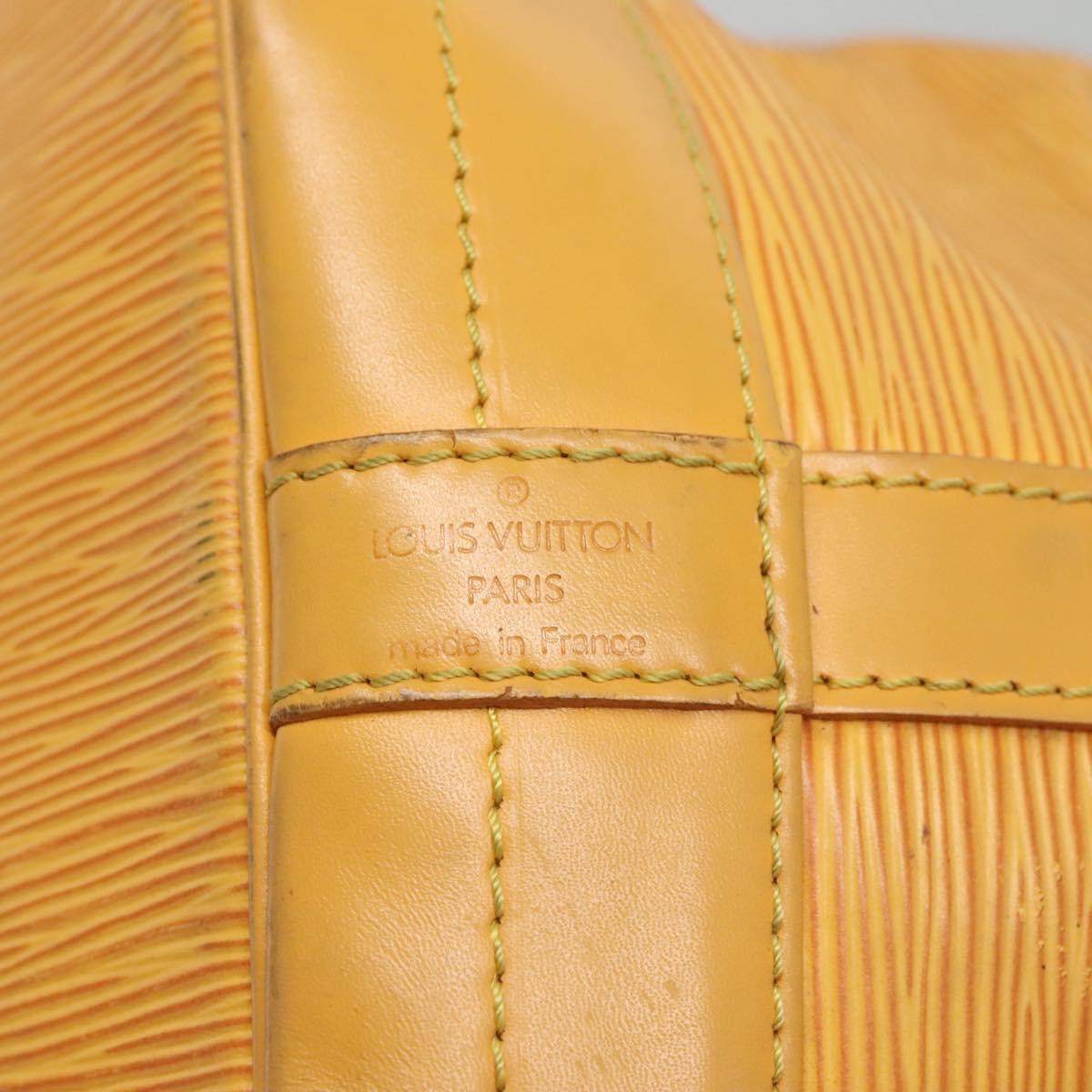 LOUIS VUITTON Epi Noe Shoulder Bag Tassili Yellow M44009 LV Auth 131272