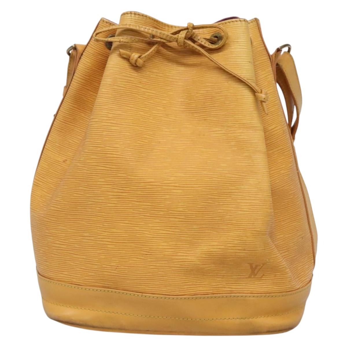 LOUIS VUITTON Epi Noe Shoulder Bag Tassili Yellow M44009 LV Auth 131272