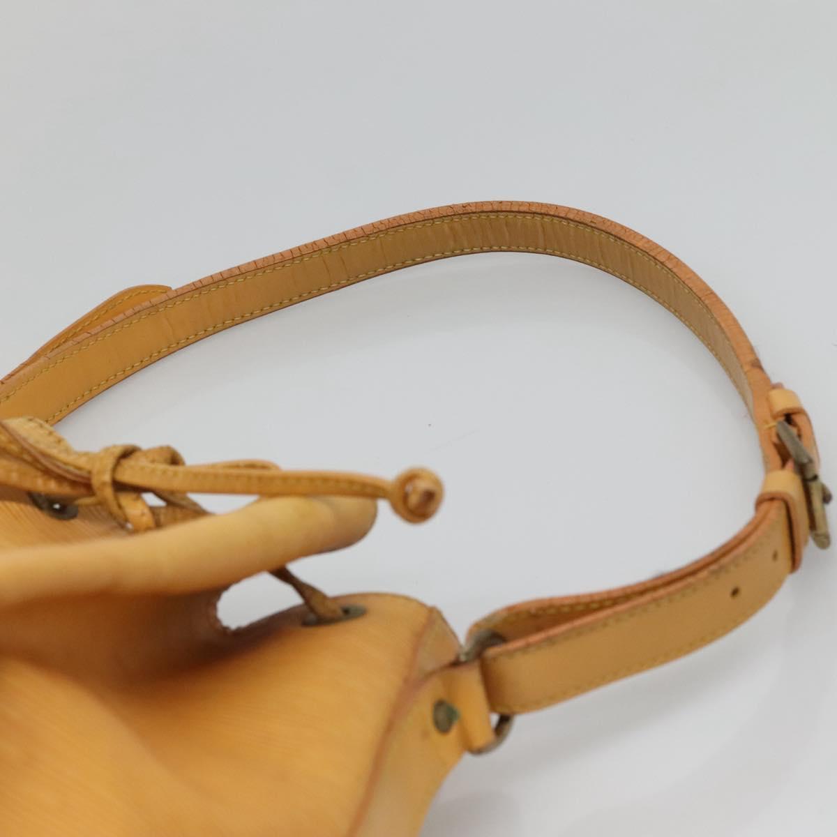 LOUIS VUITTON Epi Noe Shoulder Bag Tassili Yellow M44009 LV Auth 131272