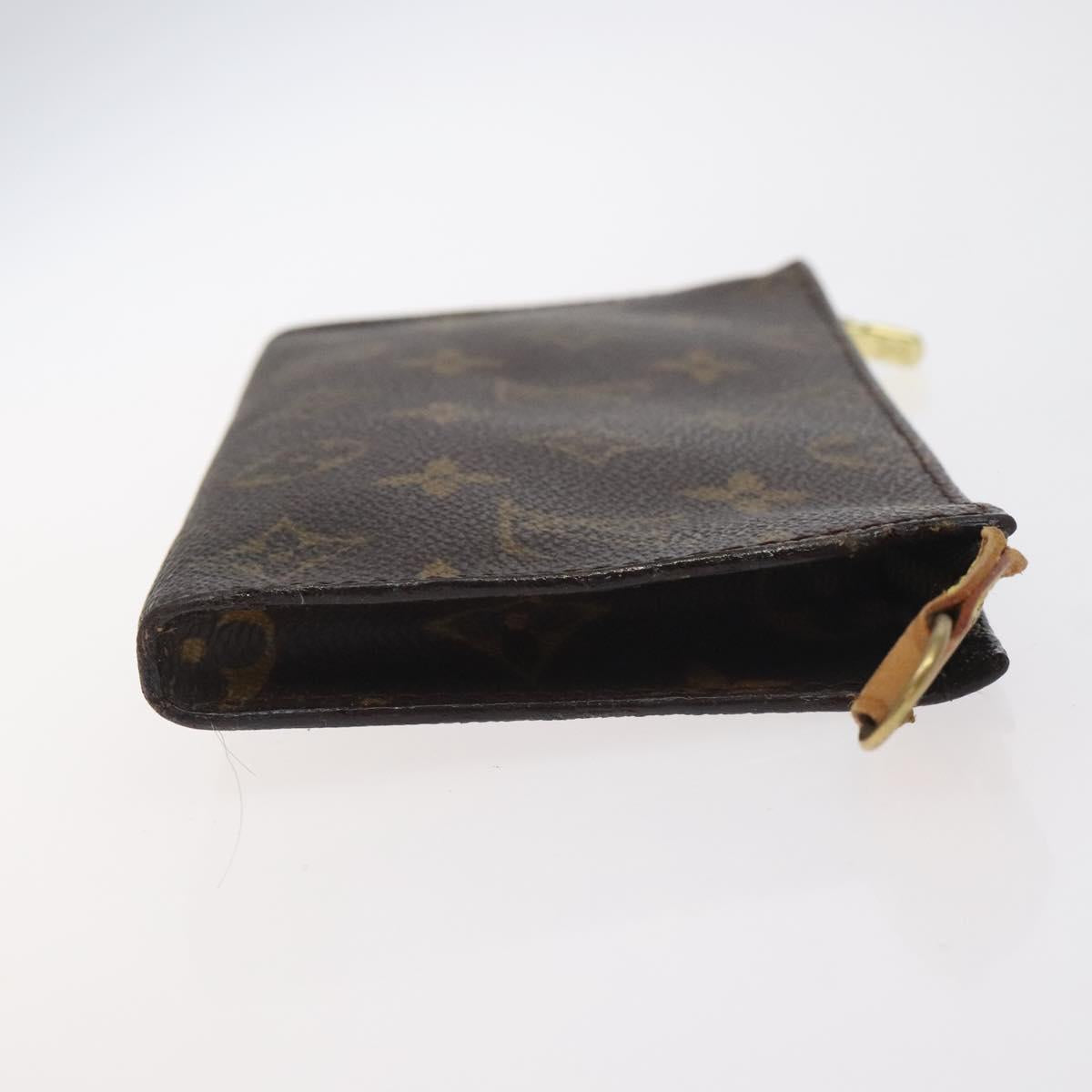 LOUIS VUITTON Monogram Bucket GM Accessory Pouch LV Auth 131296