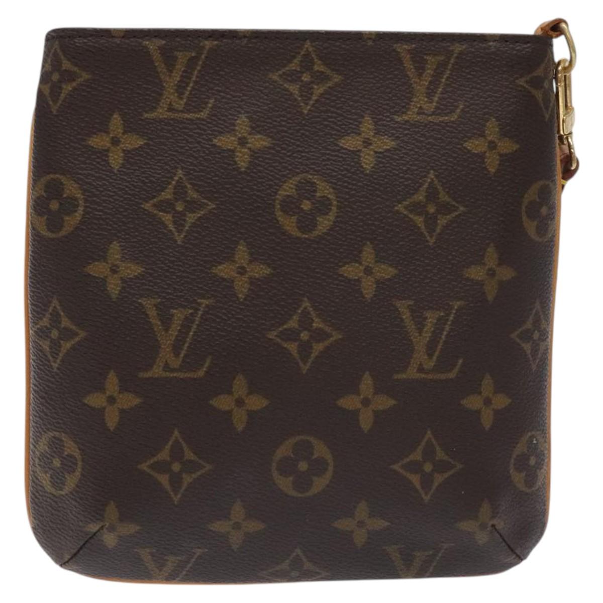LOUIS VUITTON Monogram Partition Pouch M51901 LV Auth 131303