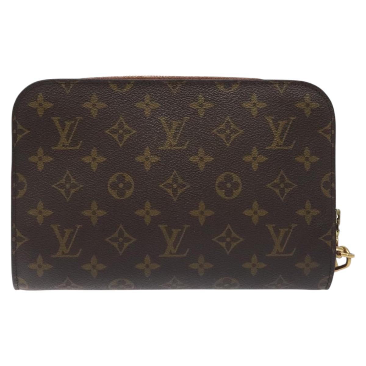 LOUIS VUITTON Monogram Orsay Clutch Bag M51790 LV Auth 131305
