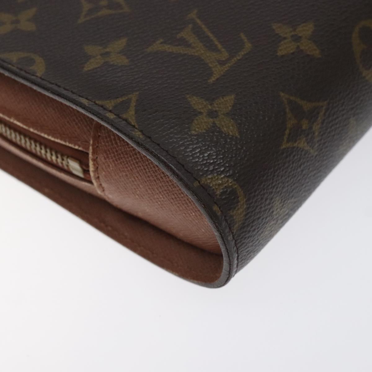 LOUIS VUITTON Monogram Orsay Clutch Bag M51790 LV Auth 131305