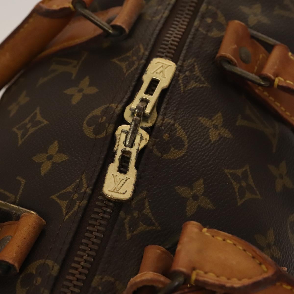 LOUIS VUITTON Monogram Keepall Bandouliere 50 Boston Bag M41416 LV Auth 131315