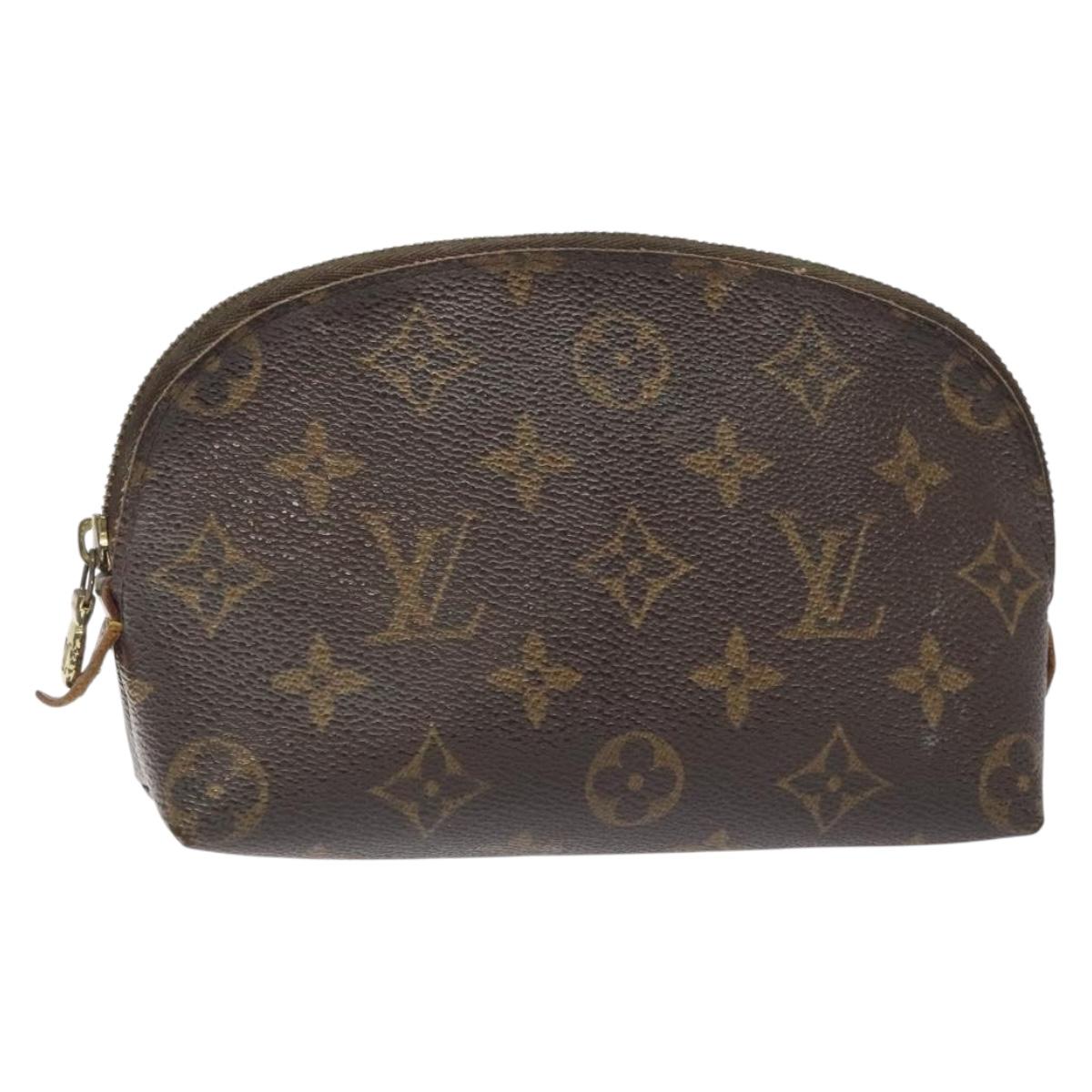 LOUIS VUITTON Monogram Pochette Cosmetic PM Pouch M43998 LV Auth 131443