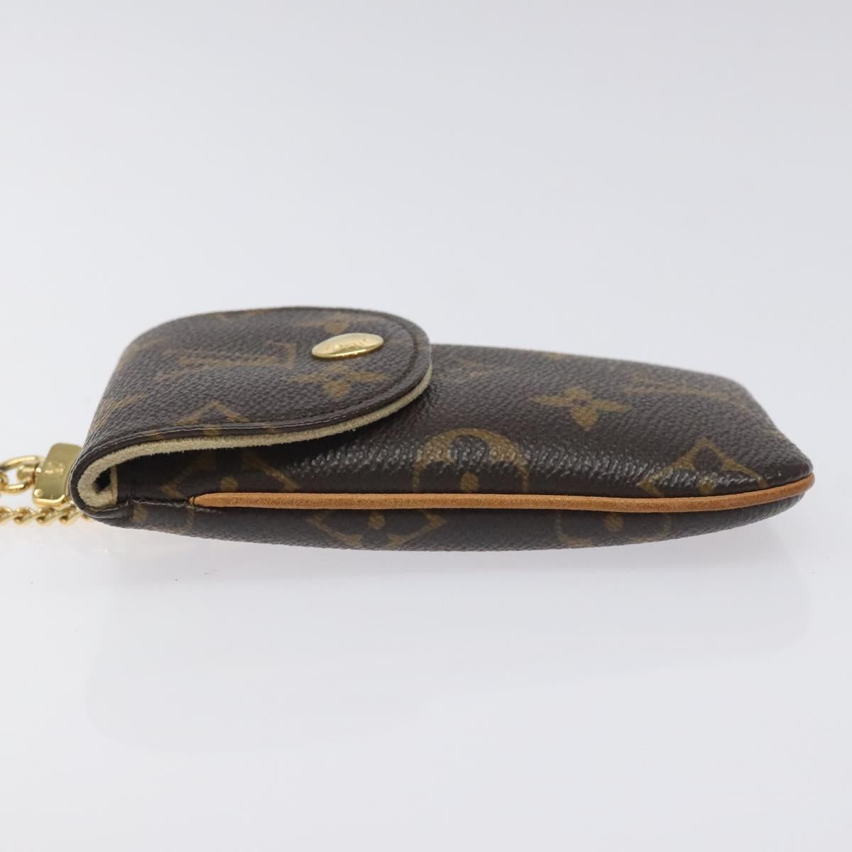 LOUIS VUITTON Monogram EtuiTelephonne MM Cell Phone Case M66546 LV Auth 131507
