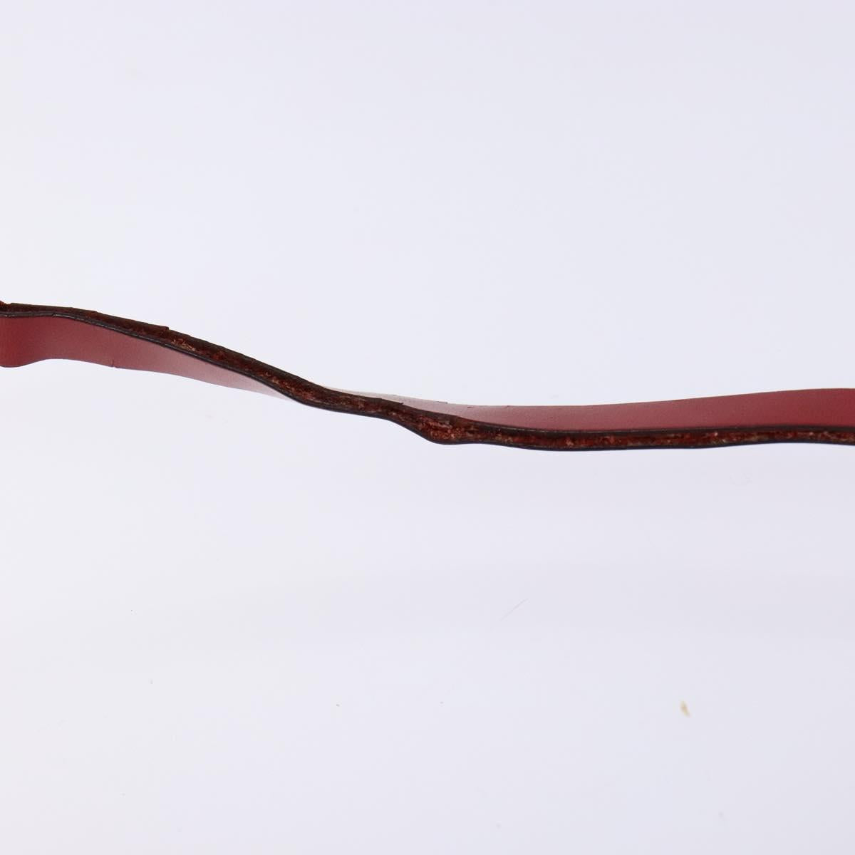 LOUIS VUITTON Epi Pochette Accessoires Pouch Red M52947 LV Auth 131574