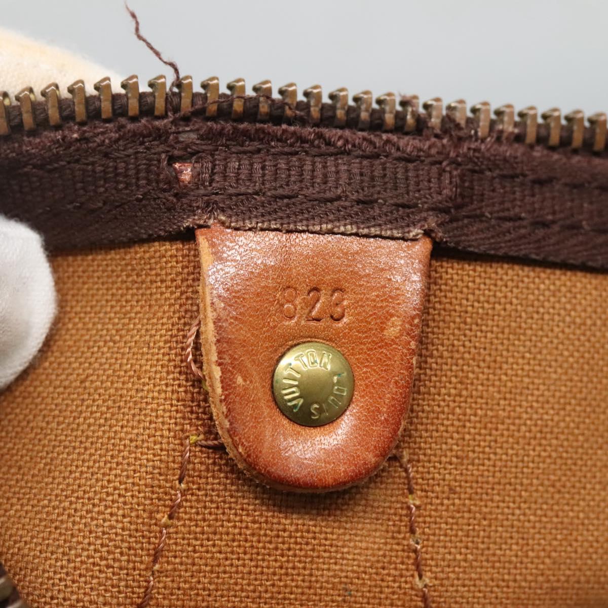 LOUIS VUITTON Monogram Speedy 40 Hand Bag M41522 LV Auth 131600