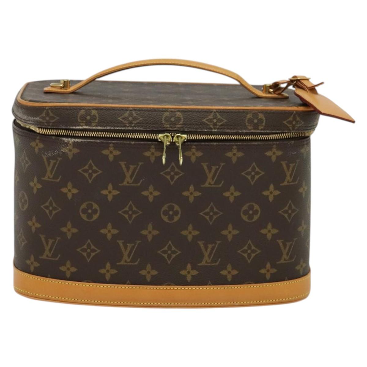 LOUIS VUITTON Monogram Nice Hand Bag 2way M47280 LV Auth 131714