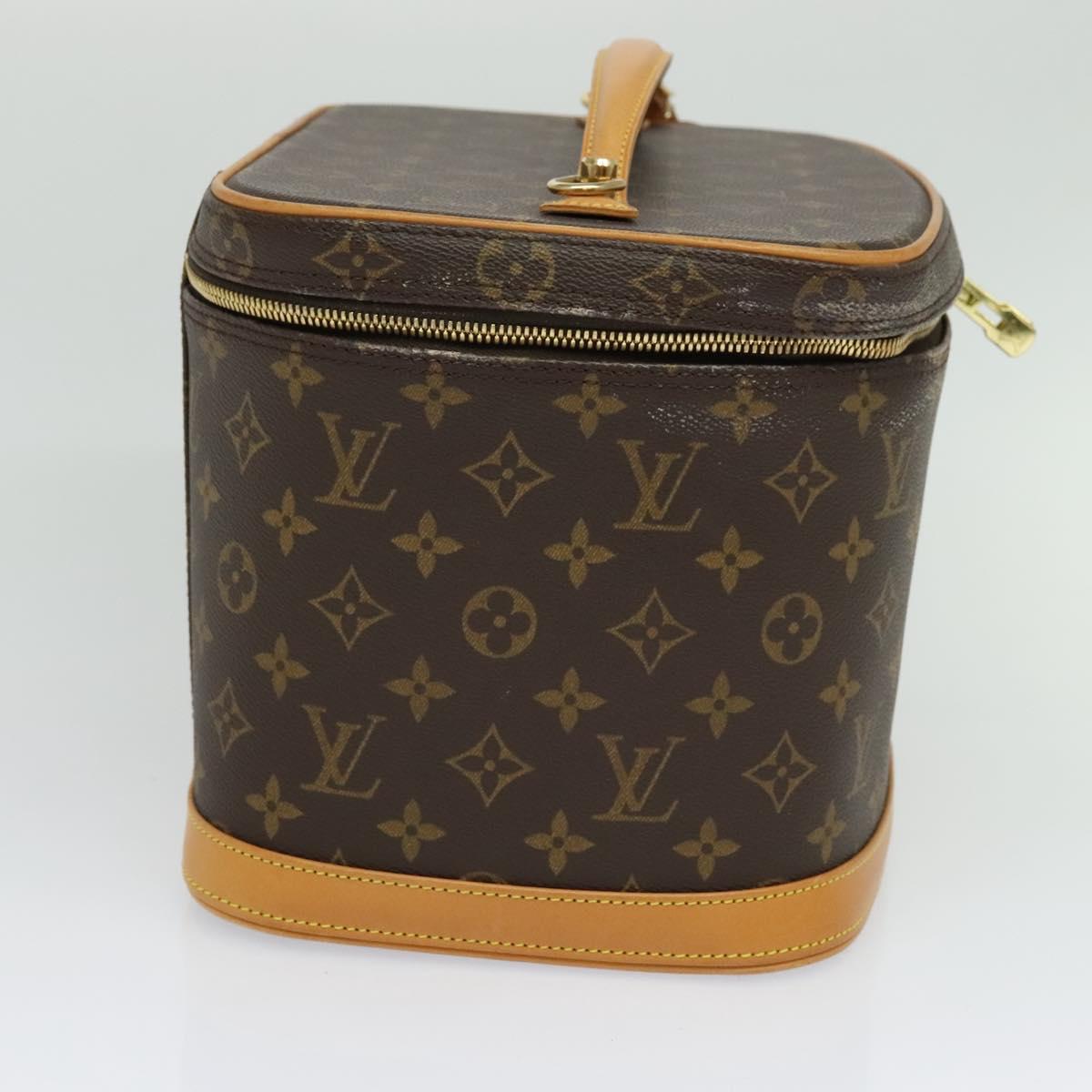 LOUIS VUITTON Monogram Nice Hand Bag 2way M47280 LV Auth 131714