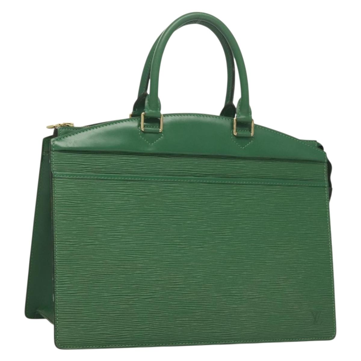 LOUIS VUITTON Epi Riviera Hand Bag Green M48184 LV Auth 131718