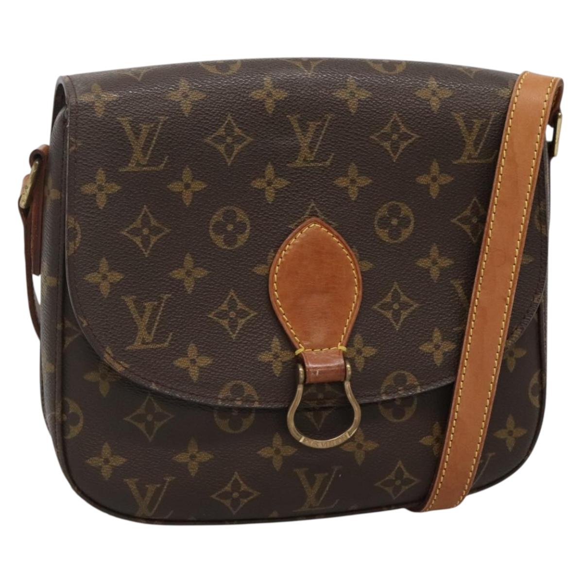 LOUIS VUITTON Monogram Saint Cloud GM Shoulder Bag M51242 LV Auth 131751