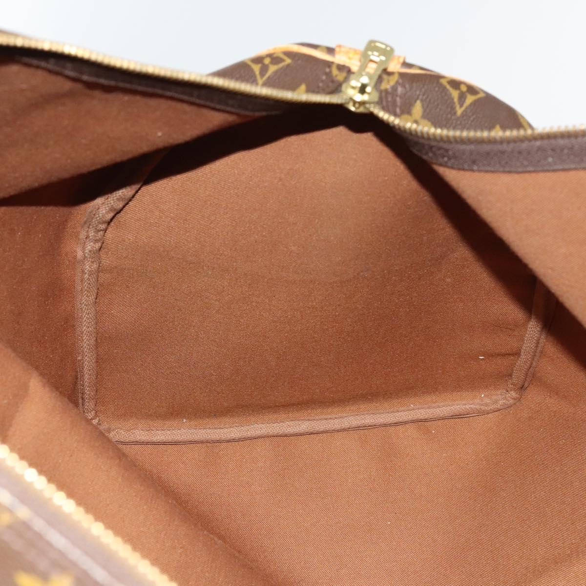 LOUIS VUITTON Monogram Keepall 55 Boston Bag M41424 LV Auth 131763