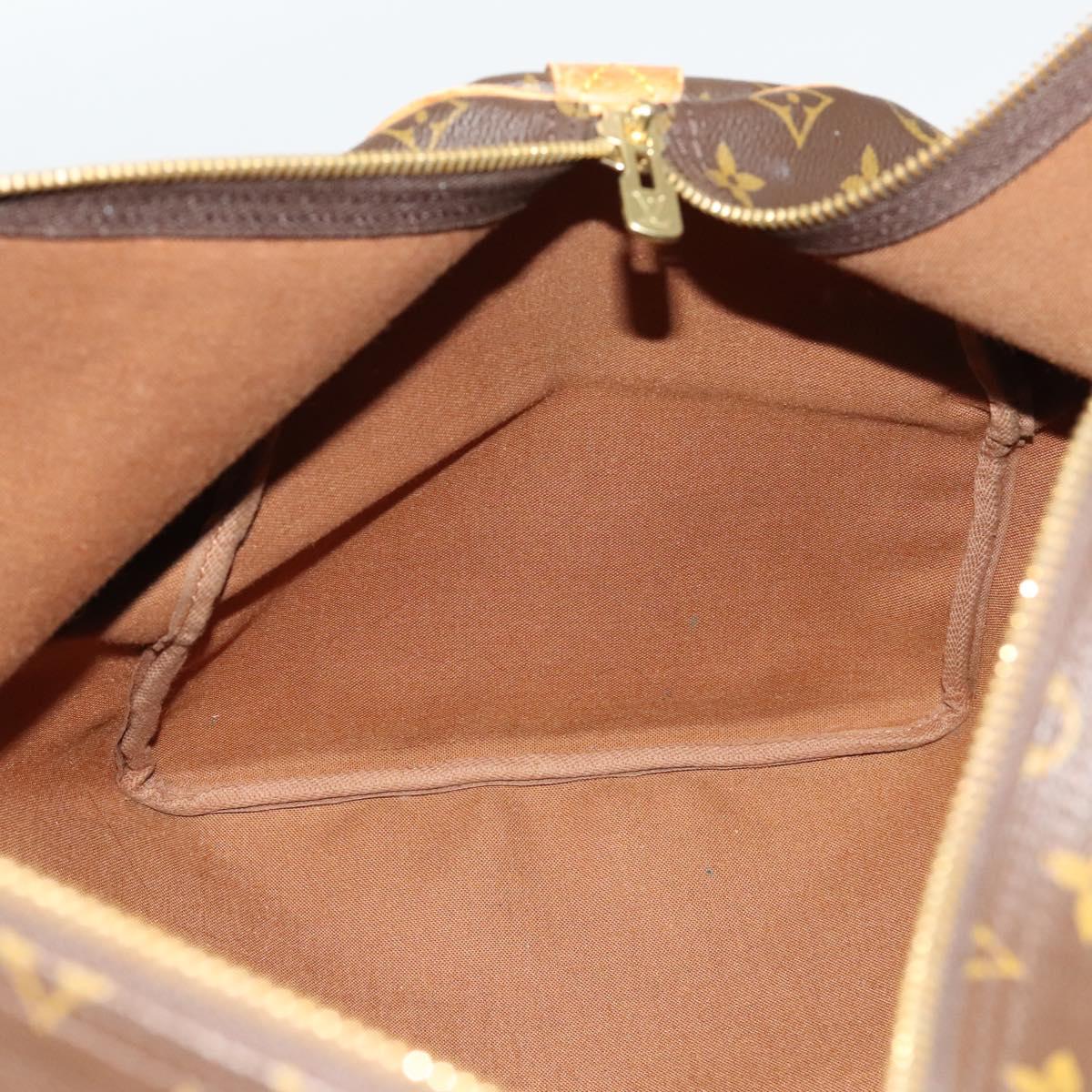 LOUIS VUITTON Monogram Keepall 55 Boston Bag M41424 LV Auth 131763