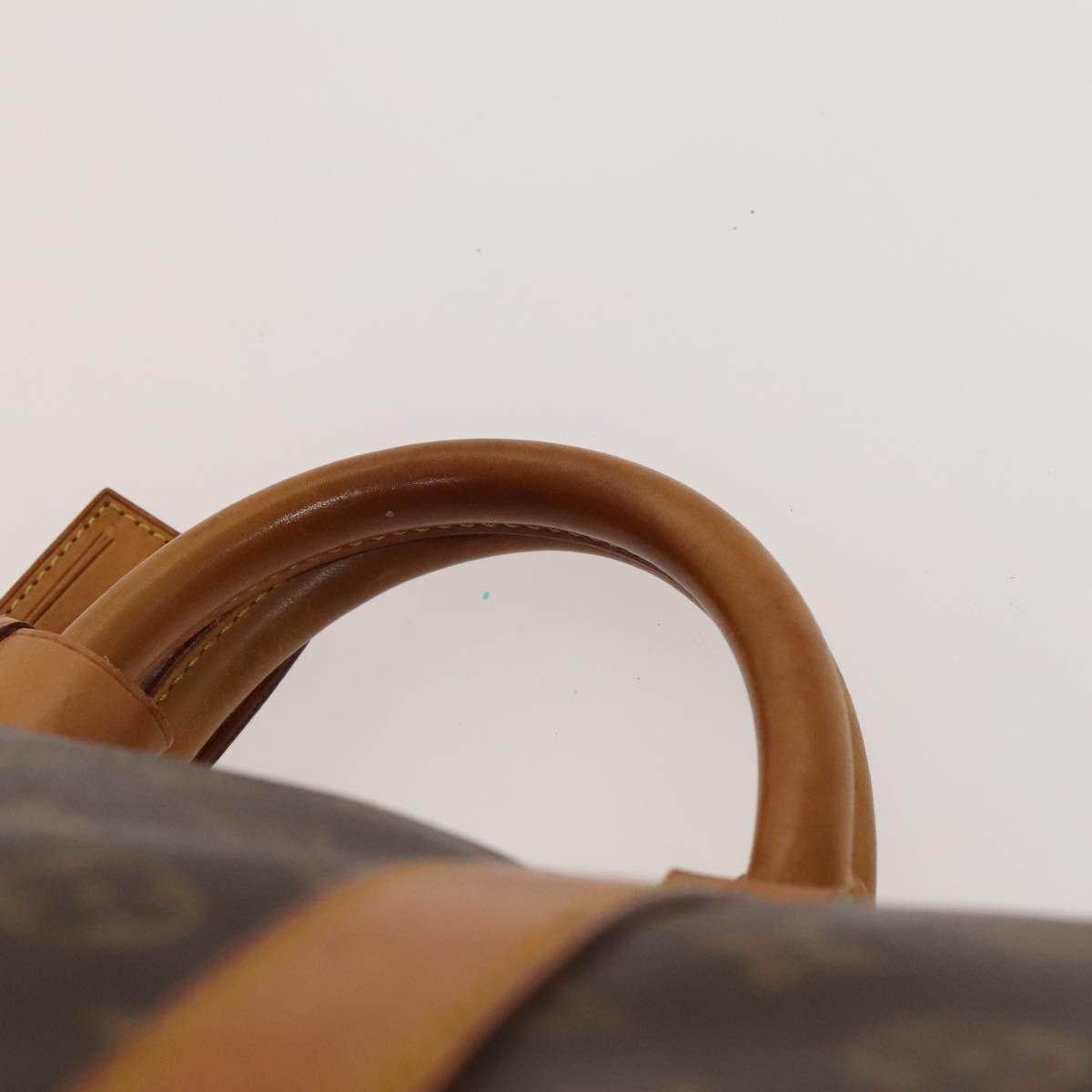 LOUIS VUITTON Monogram Keepall 55 Boston Bag M41424 LV Auth 131763