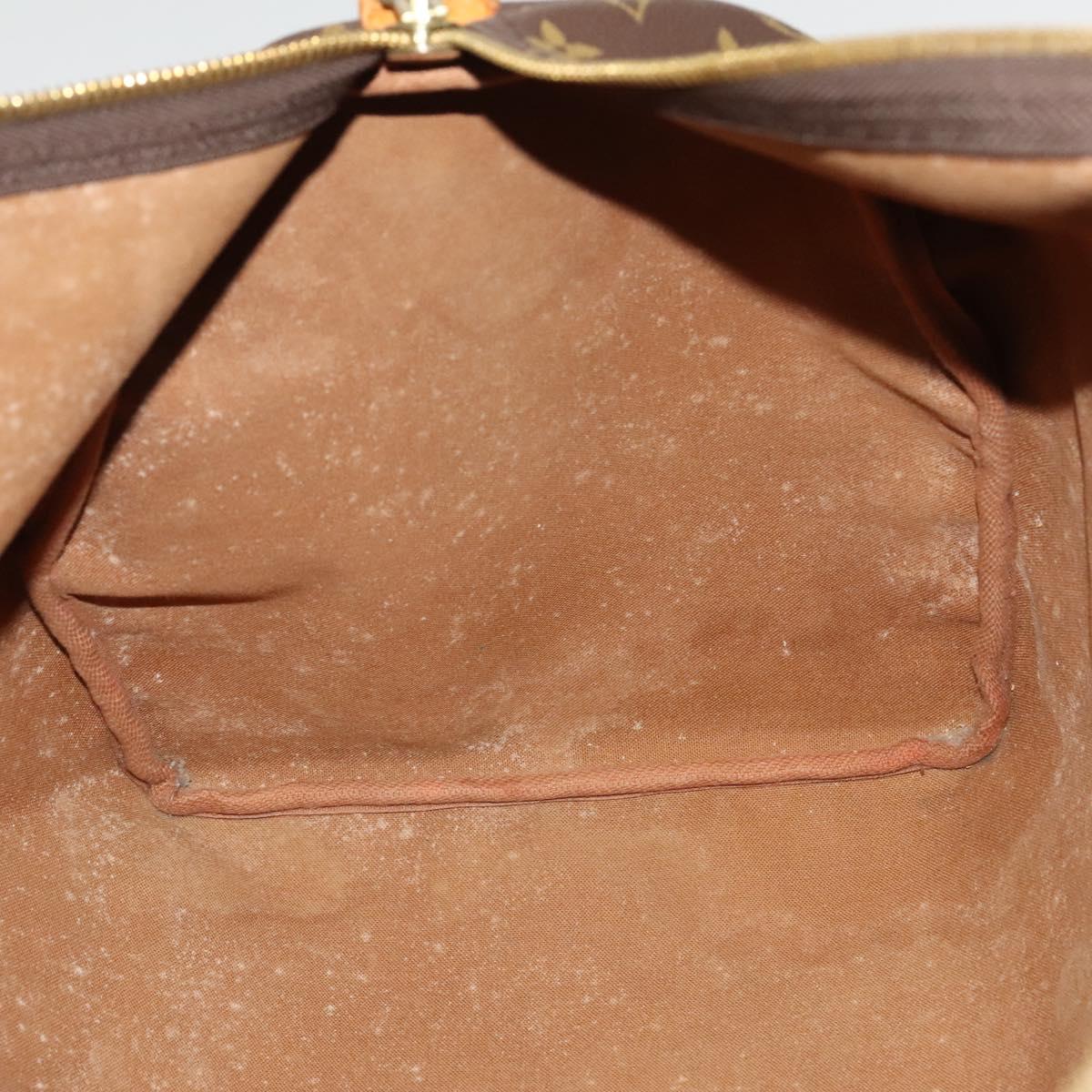 LOUIS VUITTON Monogram Keepall 55 Boston Bag M41424 LV Auth 131773