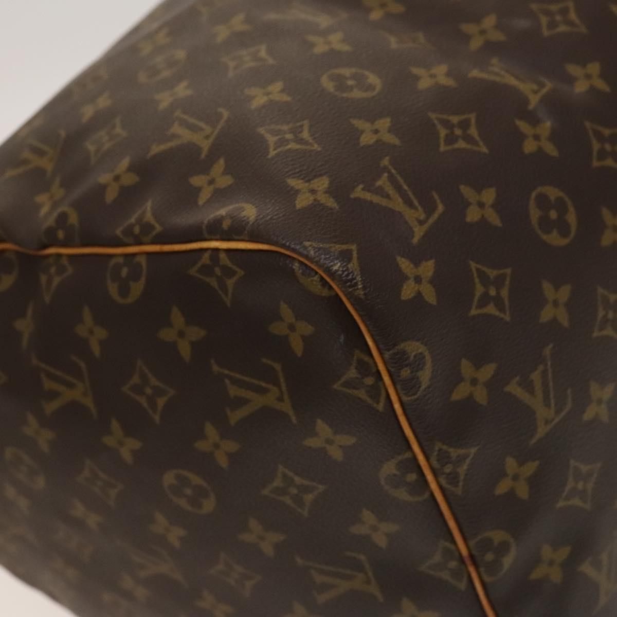 LOUIS VUITTON Monogram Keepall 55 Boston Bag M41424 LV Auth 131775