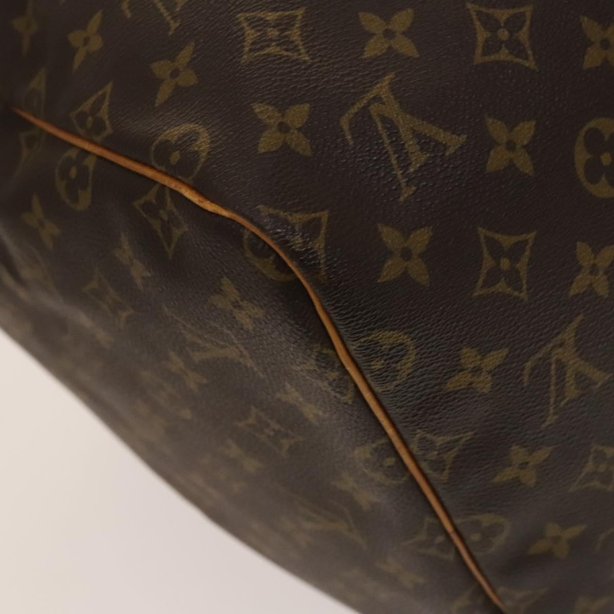 LOUIS VUITTON Monogram Keepall 55 Boston Bag M41424 LV Auth 131775