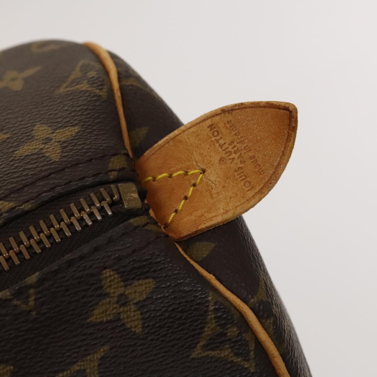LOUIS VUITTON Monogram Keepall 55 Boston Bag M41424 LV Auth 131775