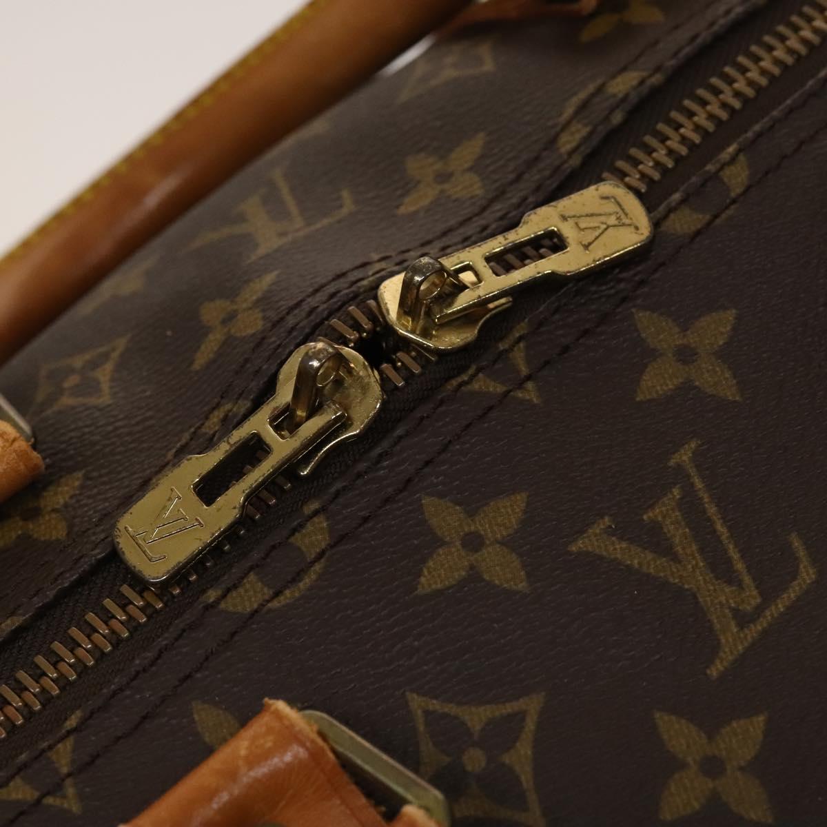 LOUIS VUITTON Monogram Keepall 55 Boston Bag M41424 LV Auth 131775