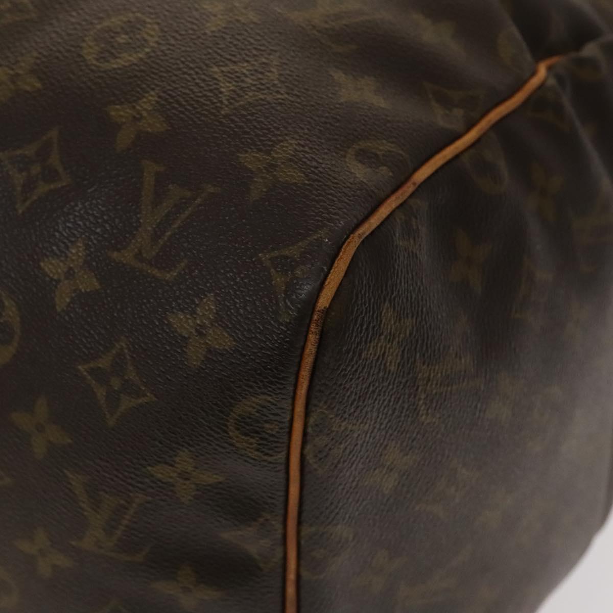 LOUIS VUITTON Monogram Keepall 55 Boston Bag M41424 LV Auth 131776