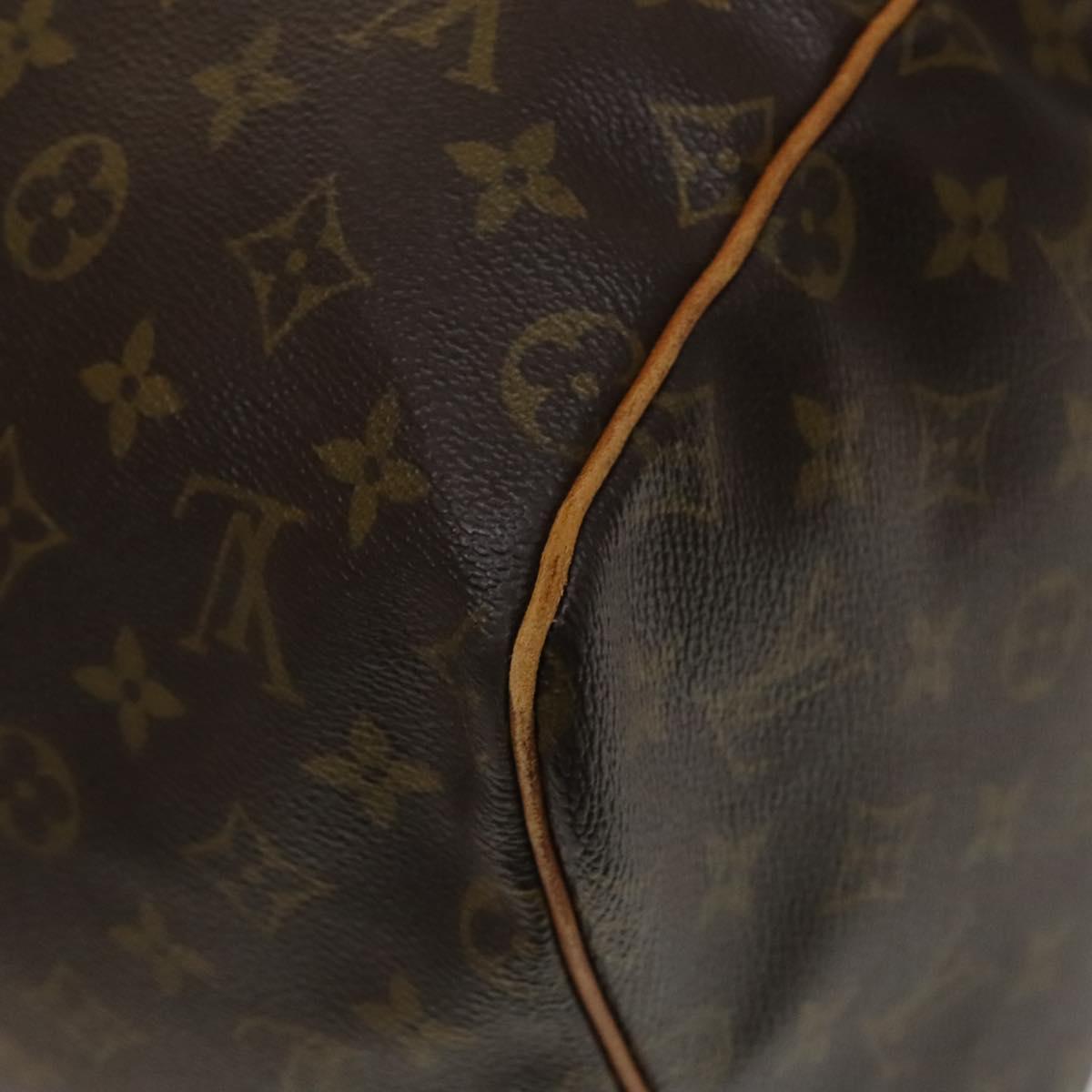 LOUIS VUITTON Monogram Keepall 55 Boston Bag M41424 LV Auth 131776
