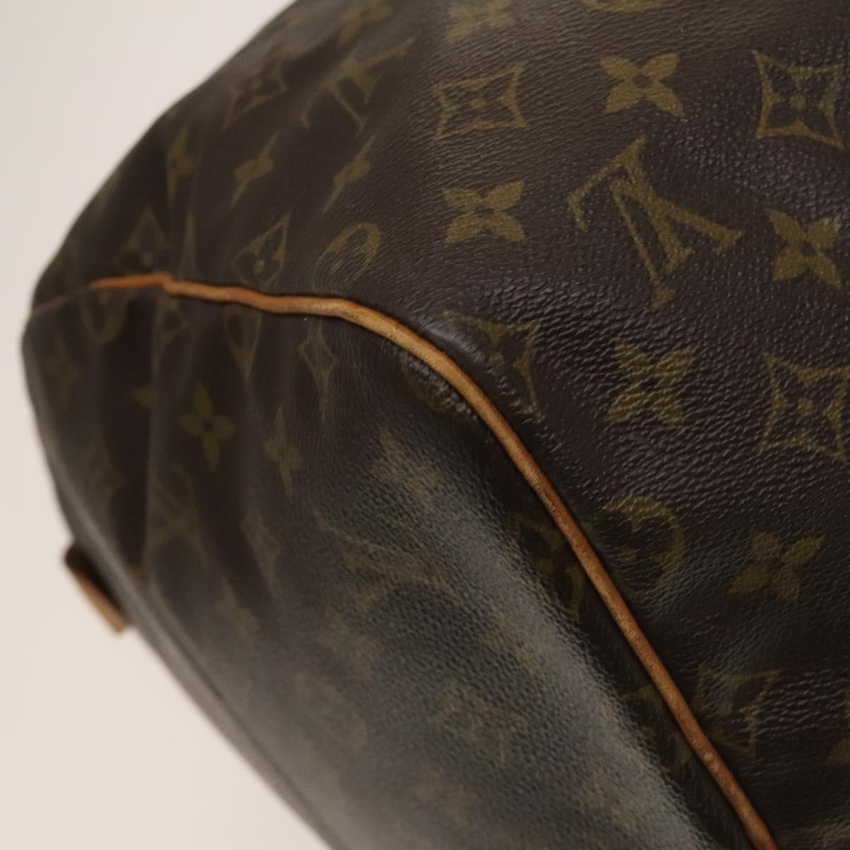 LOUIS VUITTON Monogram Keepall 55 Boston Bag M41424 LV Auth 131776