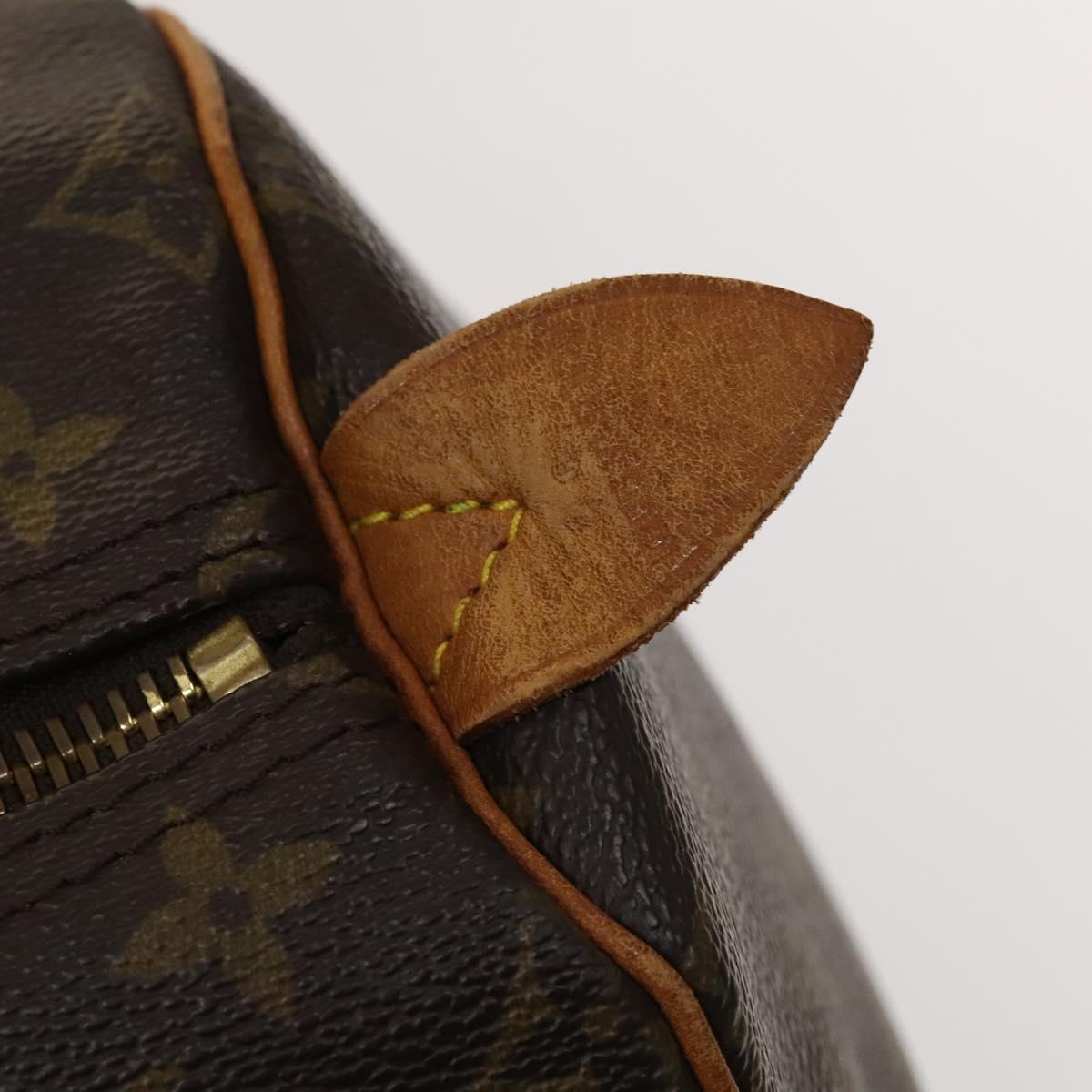 LOUIS VUITTON Monogram Keepall 55 Boston Bag M41424 LV Auth 131776