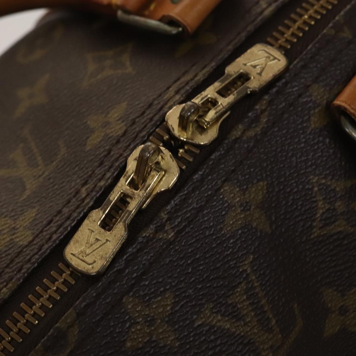 LOUIS VUITTON Monogram Keepall 55 Boston Bag M41424 LV Auth 131776