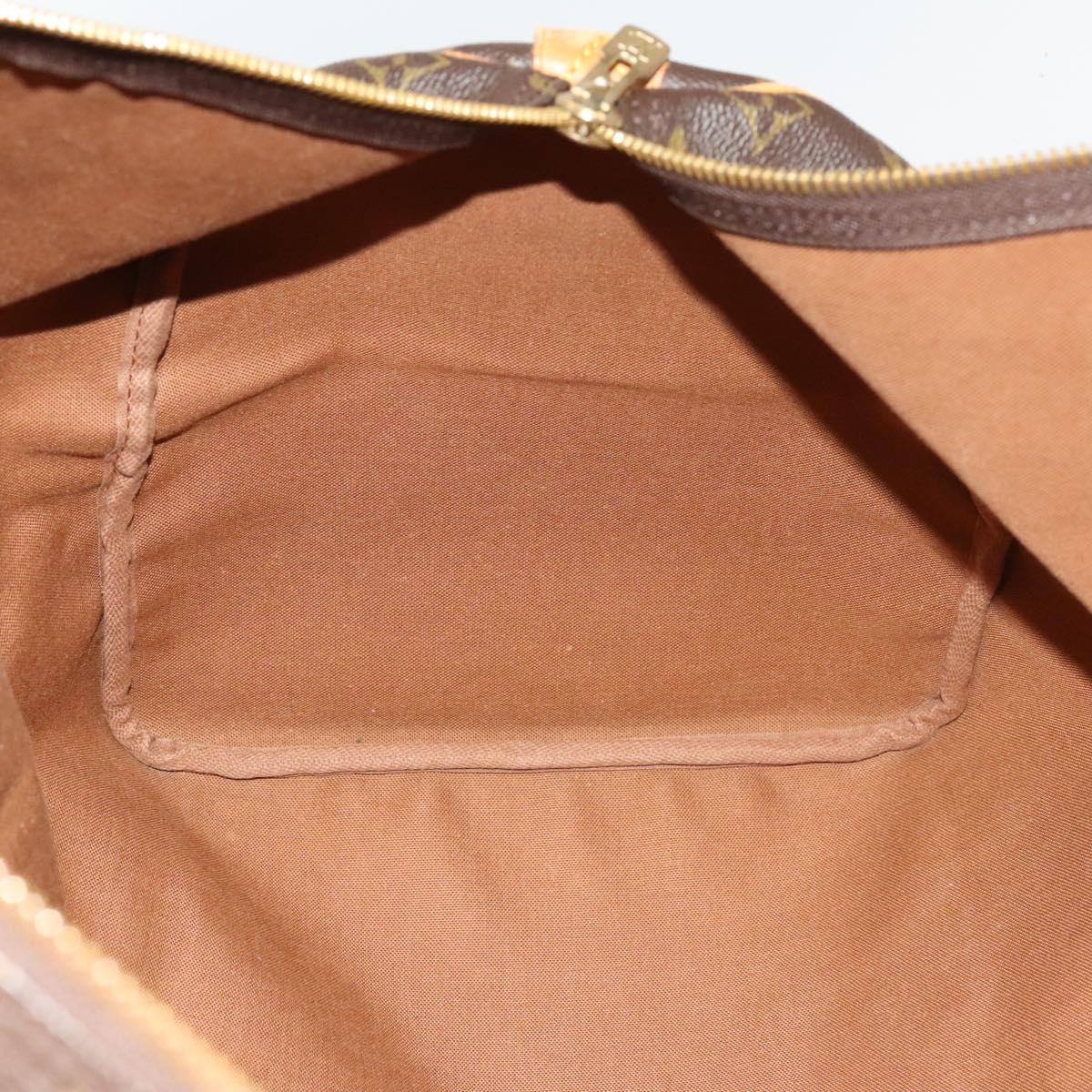 LOUIS VUITTON Monogram Keepall 55 Boston Bag M41424 LV Auth 131776