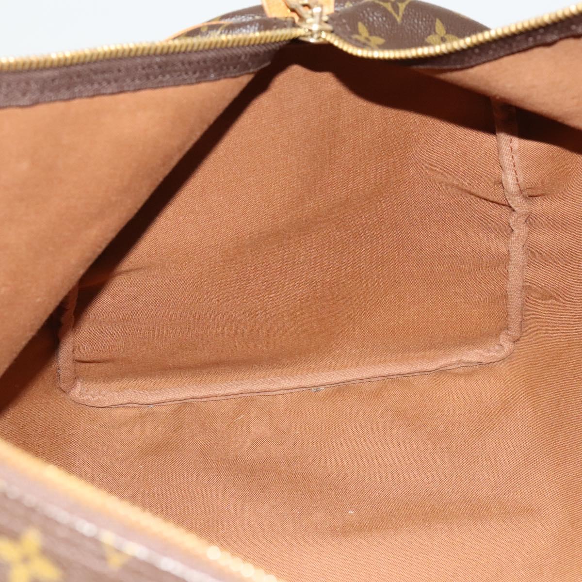 LOUIS VUITTON Monogram Keepall 55 Boston Bag M41424 LV Auth 131776