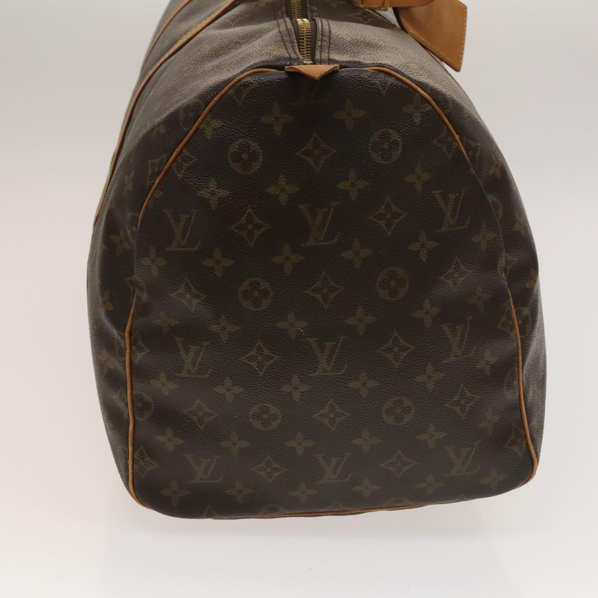 LOUIS VUITTON Monogram Keepall 55 Boston Bag M41424 LV Auth 131776
