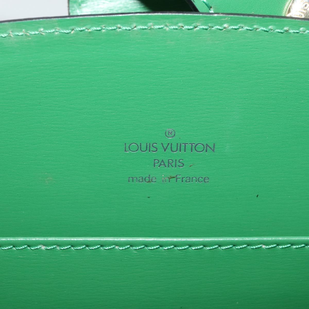 LOUIS VUITTON Epi Capuchin Shoulder Bag Green M52344 LV Auth 131777