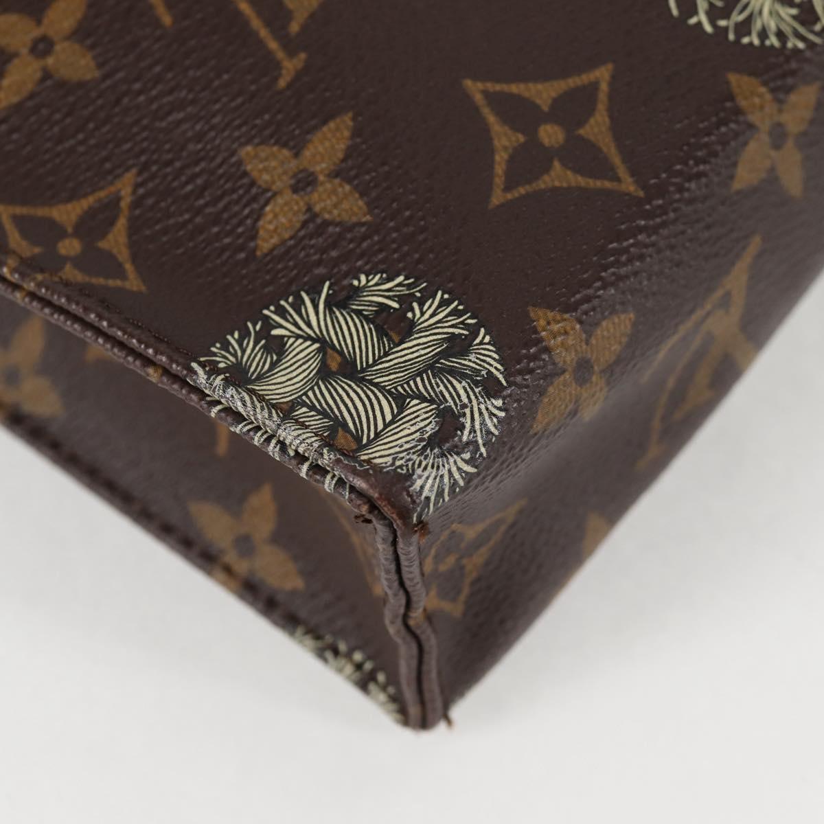 LOUIS VUITTON Monogram Pochette Voyage Clutch Bag M41513 LV Auth 131809V