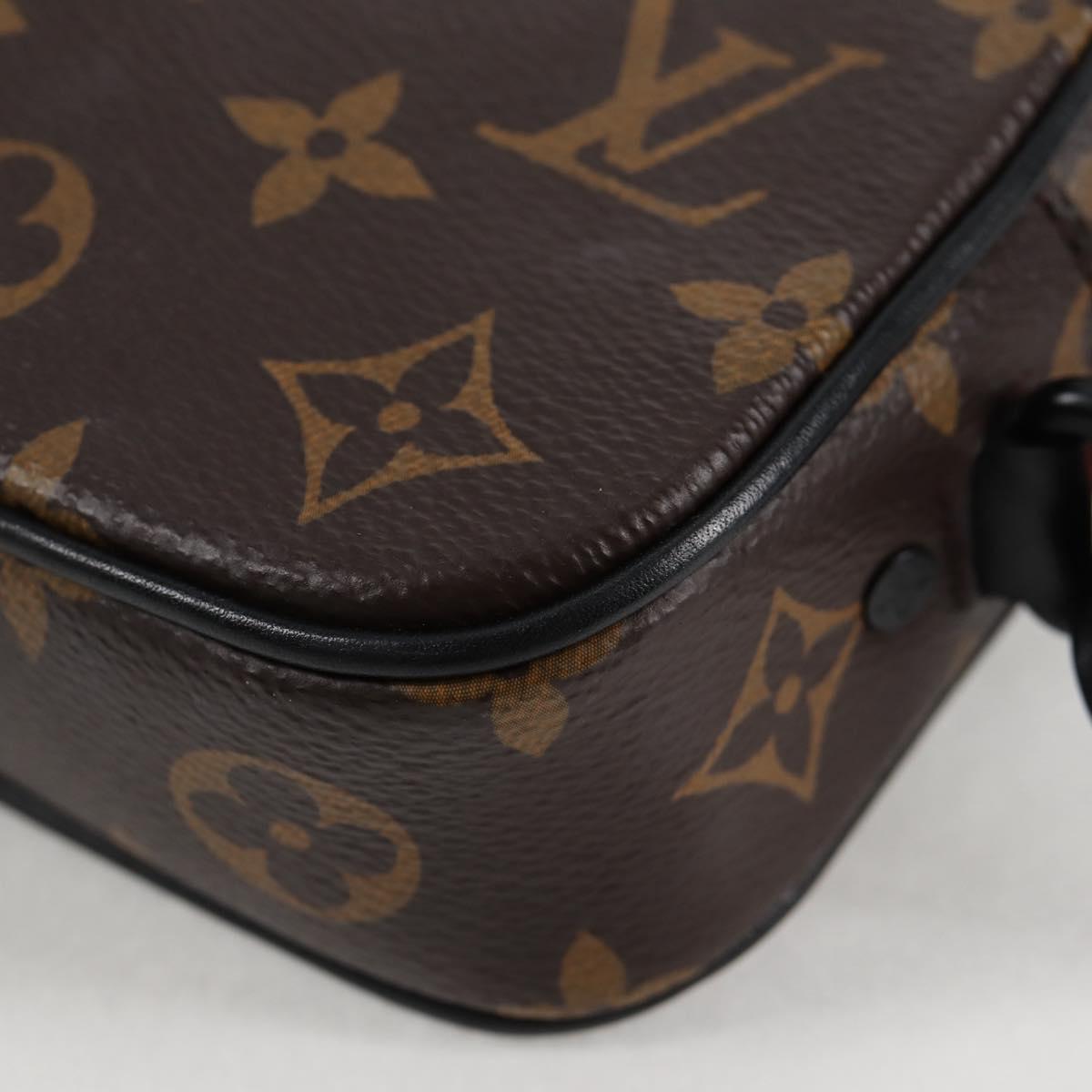 LOUIS VUITTON Monogram Solar Powered Ray Pochette Volga Bag M44482 Auth 131810M