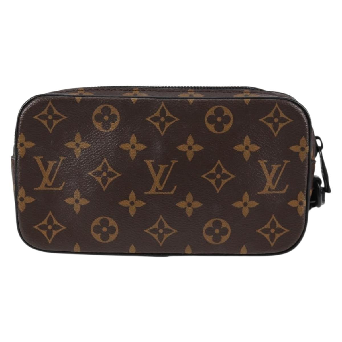 LOUIS VUITTON Monogram Solar Powered Ray Pochette Volga Bag M44482 Auth 131810M