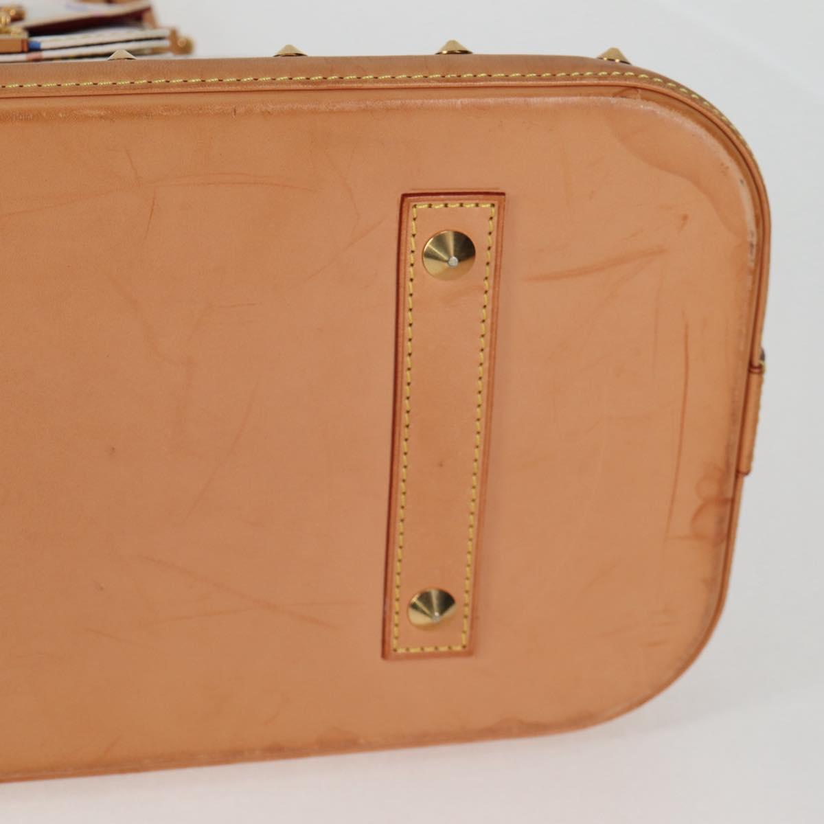 LOUIS VUITTON Monogram Multicolor Alma GM Hand Bag White M40441 LV Auth 131827V