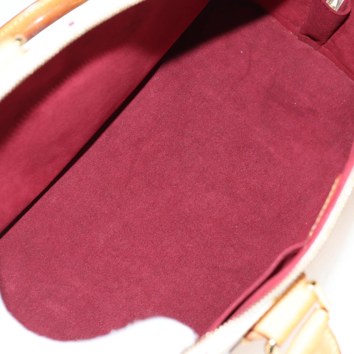 LOUIS VUITTON Monogram Multicolor Alma GM Hand Bag White M40441 LV Auth 131827V