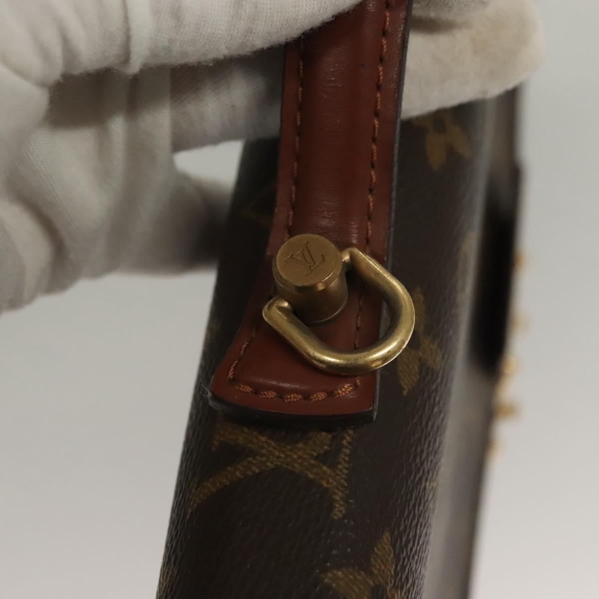 LOUIS VUITTON Monogram Porte Documents Bandouliere Bag M53338 LV Auth 131892A