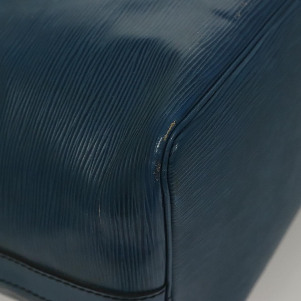 LOUIS VUITTON Epi Petit Noe Shoulder Bag Blue M44105 LV Auth 132004