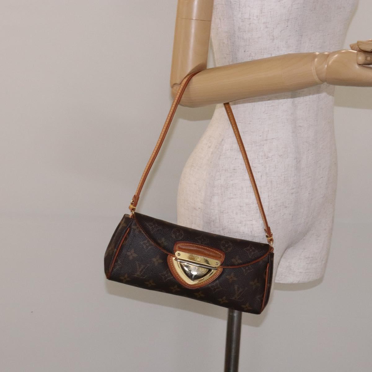 LOUIS VUITTON Monogram Beverly Pochette Shoulder Bag M40122 LV Auth 132030