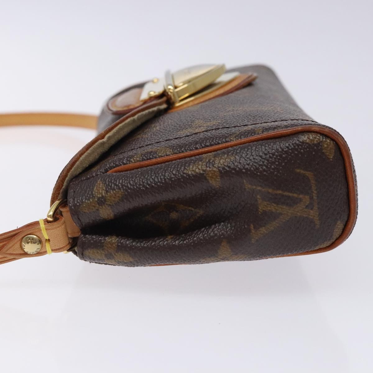 LOUIS VUITTON Monogram Beverly Pochette Shoulder Bag M40122 LV Auth 132030