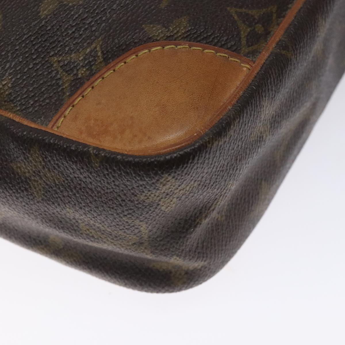 LOUIS VUITTON Monogram Compiegne 28 Clutch Bag M51845 LV Auth 132051