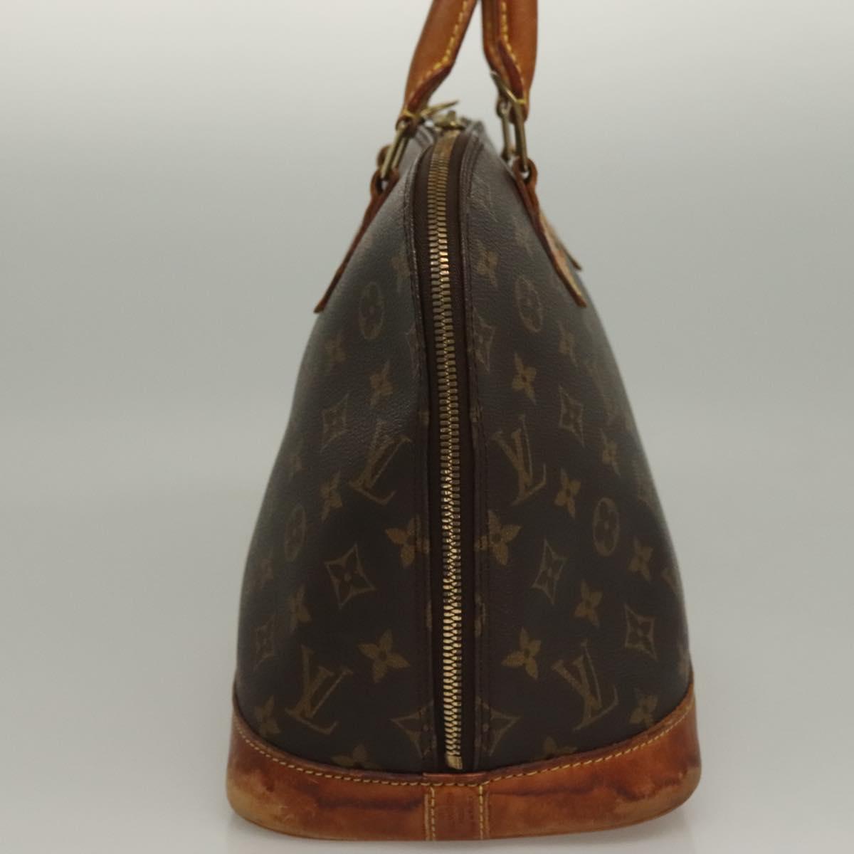 LOUIS VUITTON Monogram Alma Hand Bag M51130 LV Auth 132052
