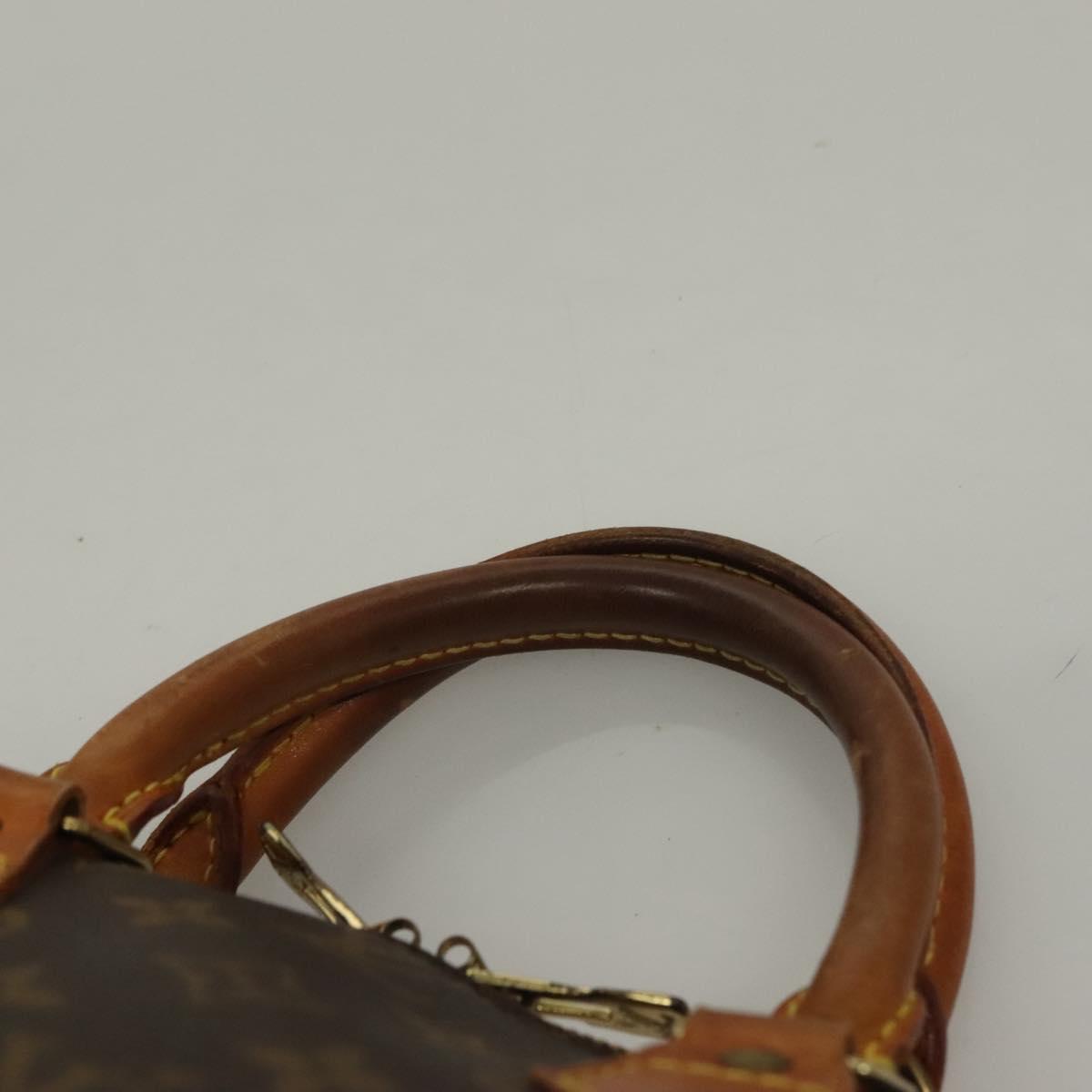 LOUIS VUITTON Monogram Alma Hand Bag M51130 LV Auth 132052