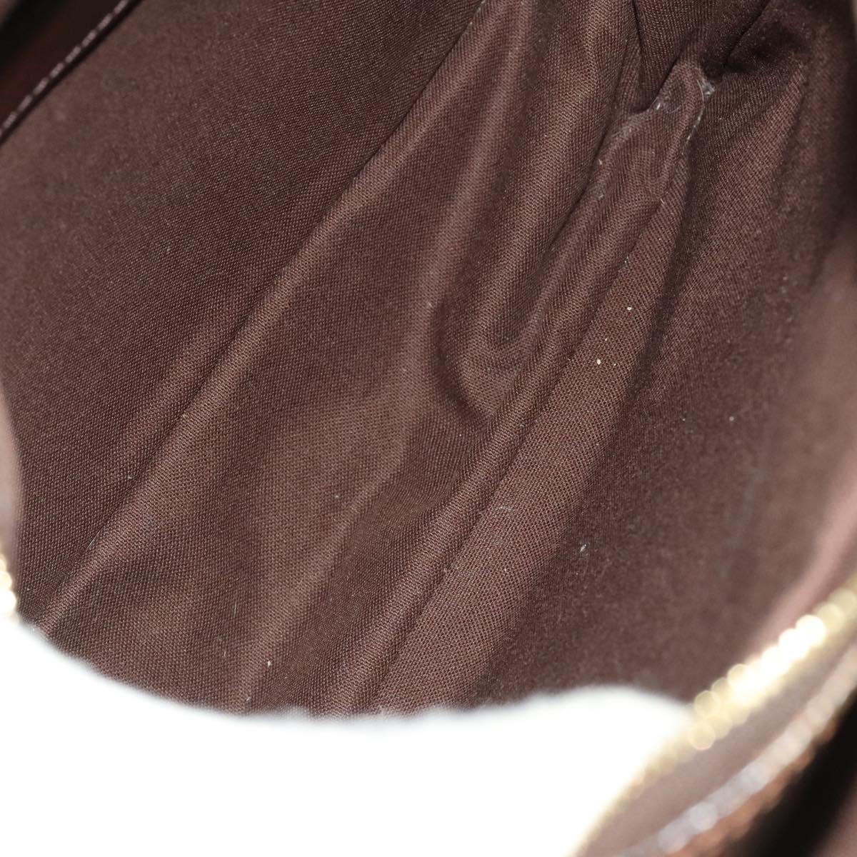 LOUIS VUITTON Damier Ebene Naviglio Shoulder Bag N45255 LV Auth 132103