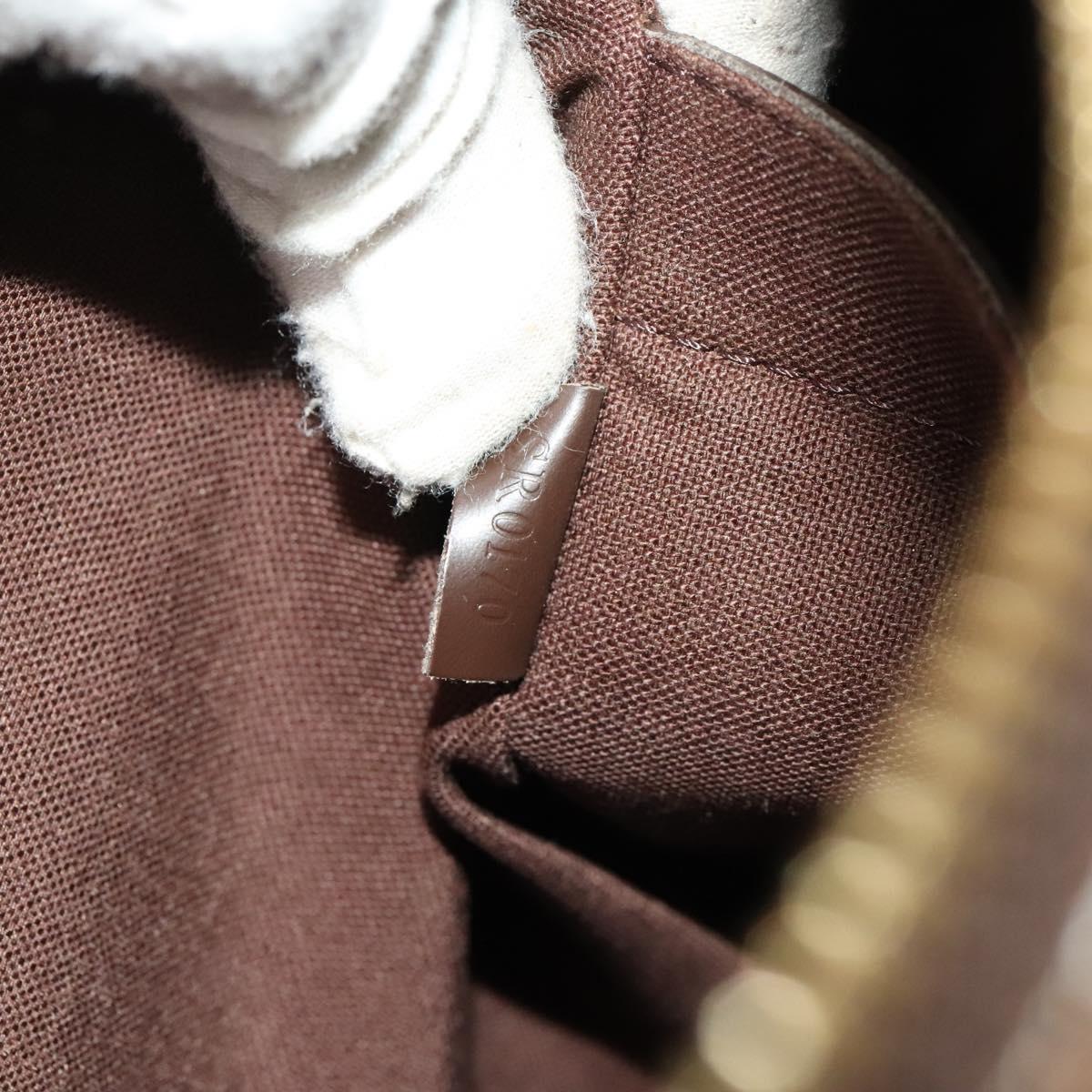 LOUIS VUITTON Damier Ebene Naviglio Shoulder Bag N45255 LV Auth 132103